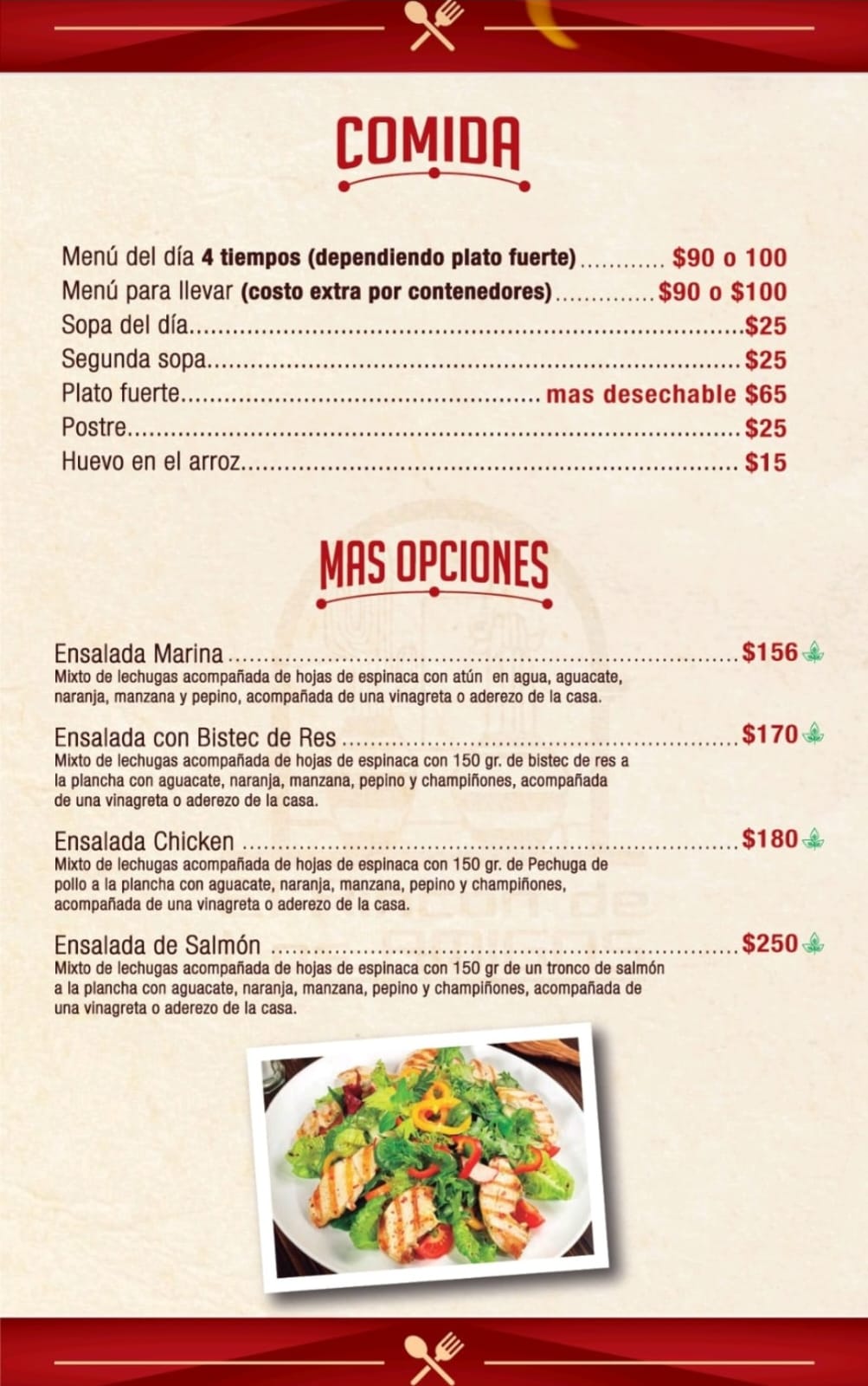Menú 7
